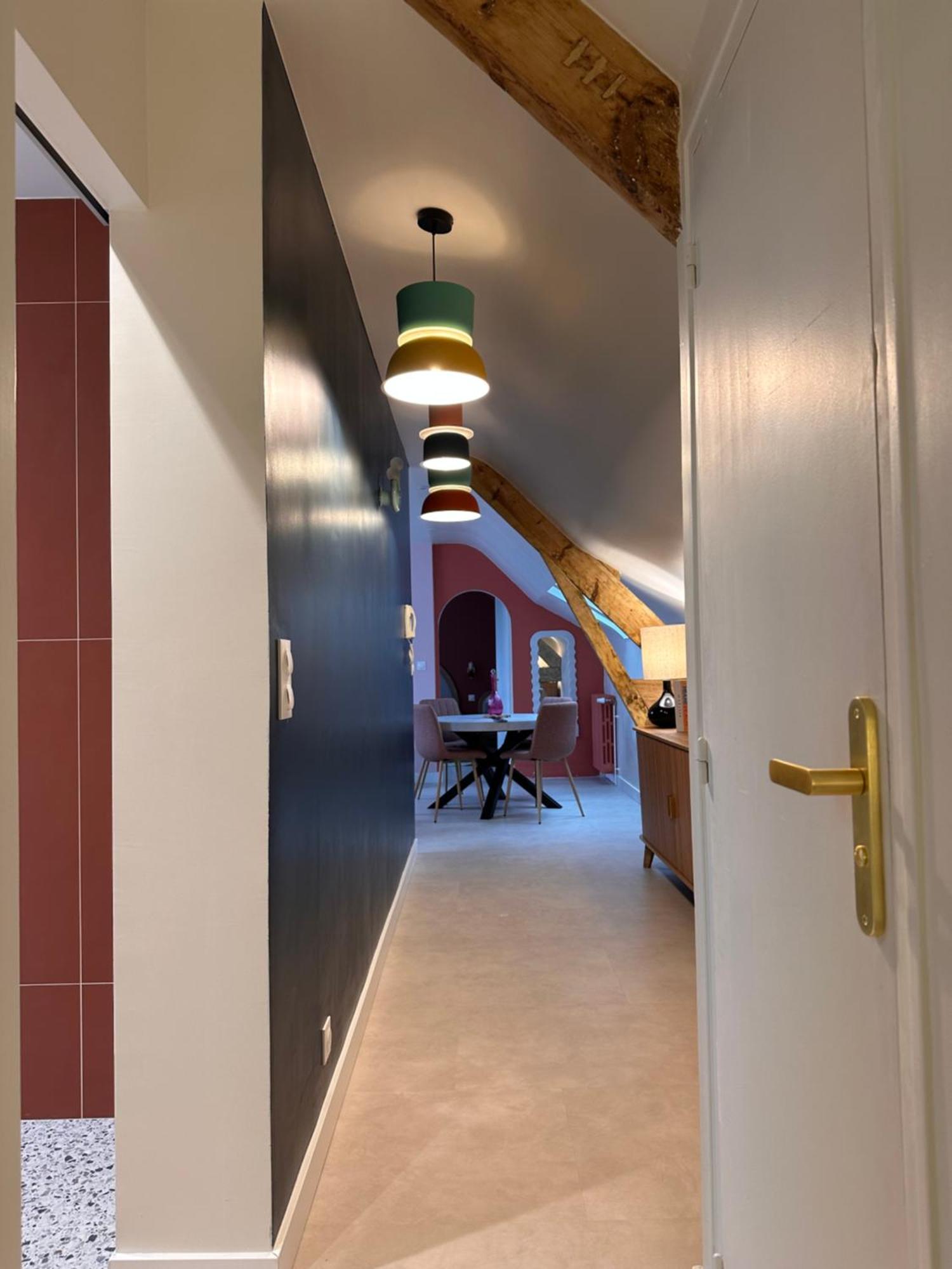 Grand Appartement Ultra Moderne Plein Centre, Plage A Pieds, Avec Parking Concarneau Szoba fotó