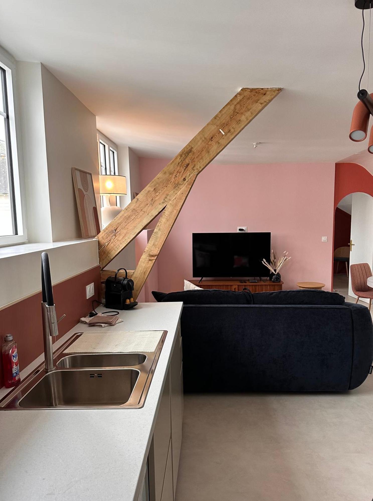 Grand Appartement Ultra Moderne Plein Centre, Plage A Pieds, Avec Parking Concarneau Kültér fotó